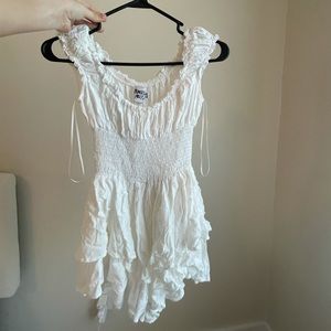 Princess Polly The Love Galore Romper White 0